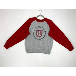Harry Potter x Vans Sweater M Grey/Red Women Sweatshirt Movie Hogwarts